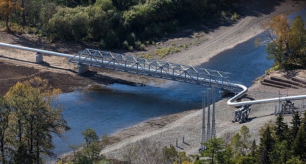 Переход газопровода